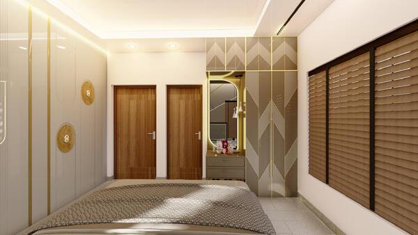Dr. Ramees Bedroom 2 Wardrobe